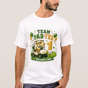 Golf 1st Birthday T-Shirt