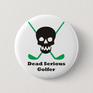 Golf 2 Inch Round Button