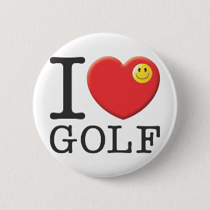 Golf 2 Inch Round Button