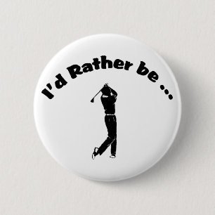 Golf 2 Inch Round Button