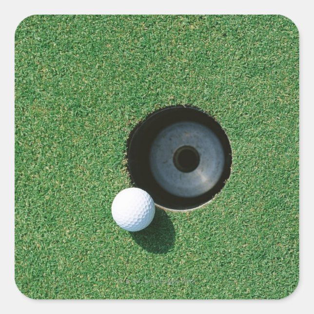 Golf 2 square sticker (Front)