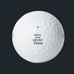 Golf  30th Birthday for golfer  Balls<br><div class="desc">If you're looking for a unique gift for the golfer in your life, consider a set of personalized golf balls. They'll be sure to love this thoughtful present, and they'll be able to use them on the course. It's the perfect way to help them celebrate their 30th birthday in style....</div>