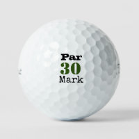 Golf 30th Birthday Par tee thirty party  