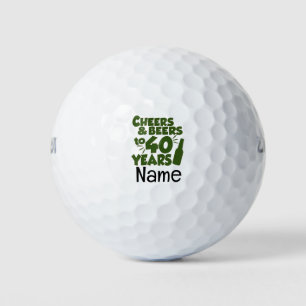 Golf 40th Birthday theme to  golfer  Golf Balls