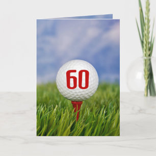 Golf 60th Birthday Party Invitation