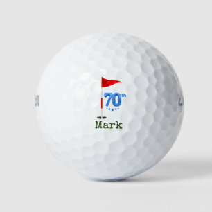 Golf 70th Birthday  Balls