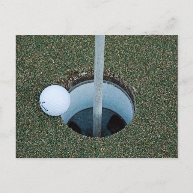 golf ... a game of inches postcard (Front)