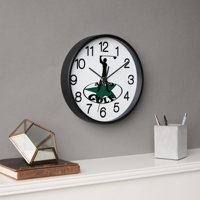 Golf - a wonderful game   clock (Office)