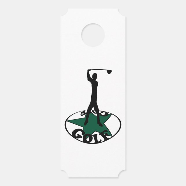 Golf - a wonderful game   door hanger (Front)