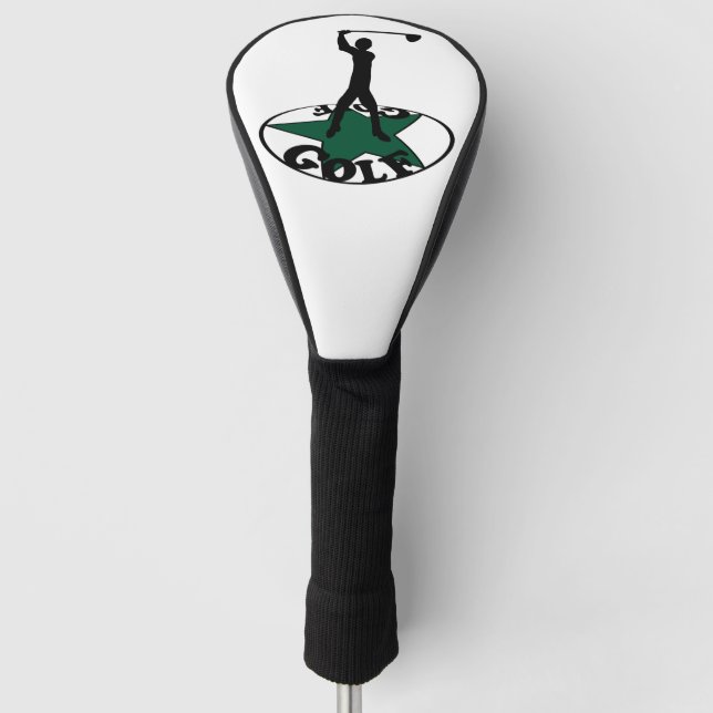 Golf - a wonderful game  golf head cover (Front)