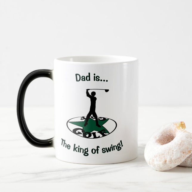 Golf - a wonderful game   magic mug (With Donut)