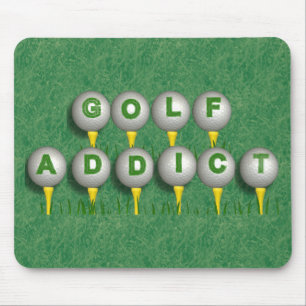 Golf Addict Mouse Pad