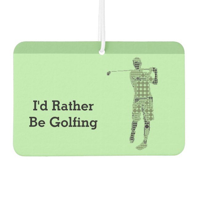 Golf Air Freshener Air Freshener (Front)