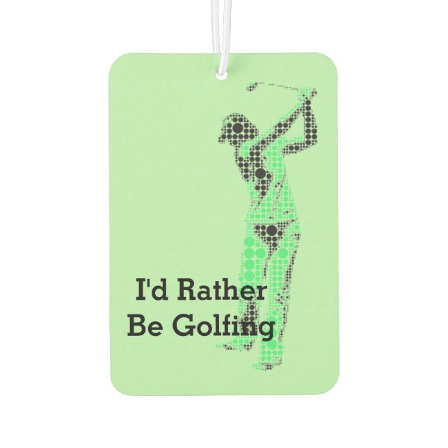 Golf Air Freshener Air Freshener (Back)