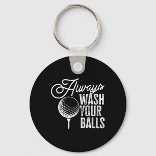 Golf Always Wash Your Keychain