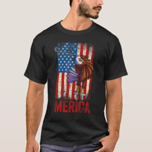 Golf American Eagle 4th Of July Boys Kids American T-Shirt
