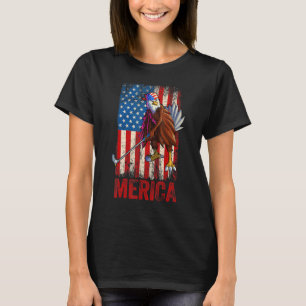 Golf American Eagle 4th Of July Boys Kids American T-Shirt