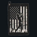Golf American Flag Gifts Birthday Father's Day  Towel<br><div class="desc">Golf American Flag Gifts Birthday Father's Day</div>