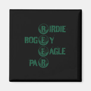 Golf And Beer Funny Golf Golfing Golfer Joke Dad Magnet