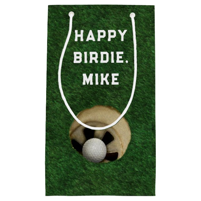 Golf Anniversaire Petit sac cadeau (Devant)