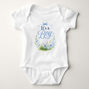 Golf baby boy themed for little golfer bodysuit