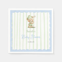 Golf Baby Shower Napkins