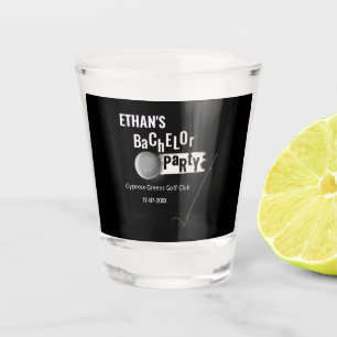 Golf Bachelor Party - Golf getaway - Golfers Game Shot Glass