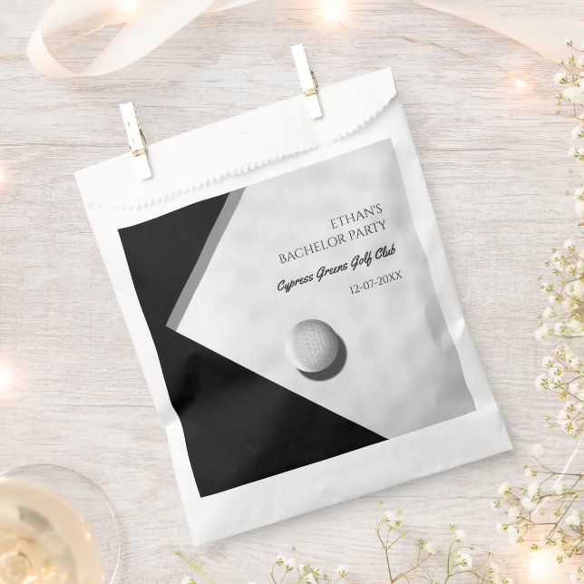 Golf Bachelor Party - Golfing trip Classic Stylish Favour Bag (Clipped)