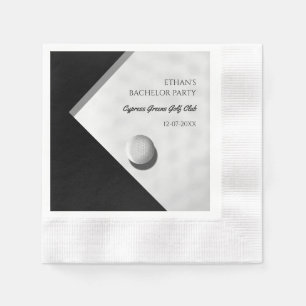 Golf Bachelor Party - Golfing trip Classic Stylish Napkin