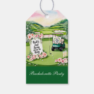 Golf Bachelorette Party for Golfer Gift Tags