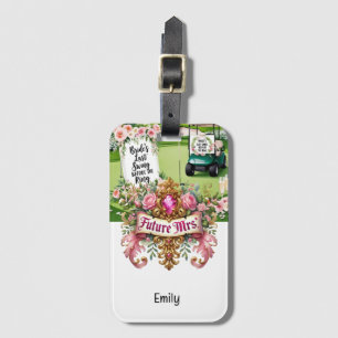 Golf Bachelorette Party for Golfer Luggage Tag