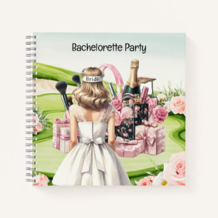 Golf Bachelorette Party for Golfer Notebook