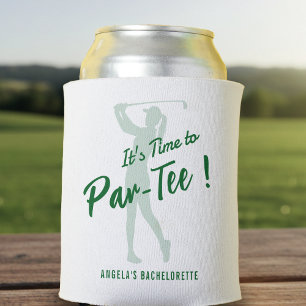 Golf Bachelorette Party It's Time to Par-Tee Can Cooler