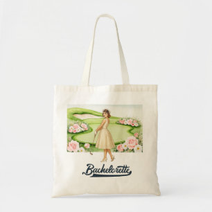 Golf Bachelorette Tote Bag