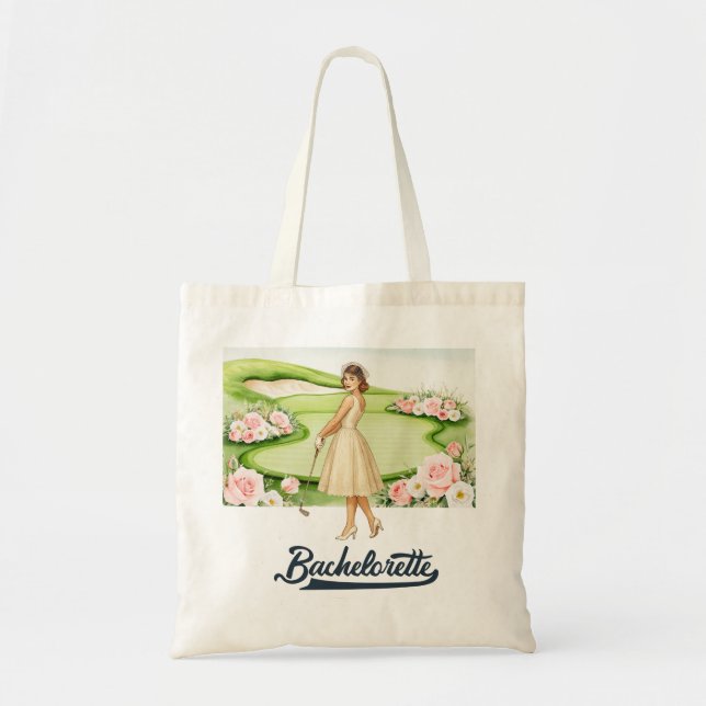Golf Bachelorette  Tote Bag (Front)