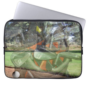 Golf Bag In A Layered Composition,