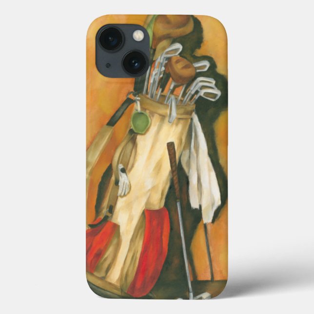 Golf Bag with Glove by Jennifer Goldberger Case-Mate iPhone Case (Back)