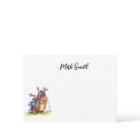 Golf bag with Name for golfer