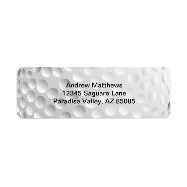 Golf Ball (Front)