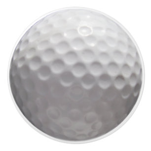 Golf Ball 2D graphic Ceramic Knob