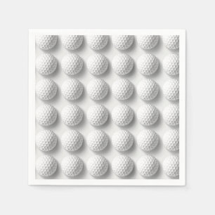 Golf ball all over napkin