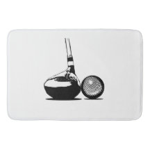 Golf Ball and Club