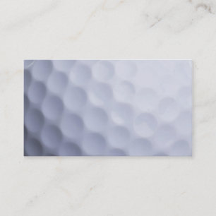 Golf Ball Background Customized Template Business Card