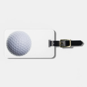 Golf Ball Background Customized Template Luggage Tag