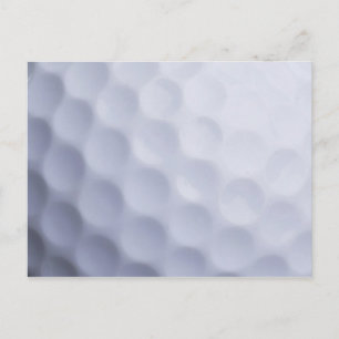 Golf Ball Background Customized Template Postcard