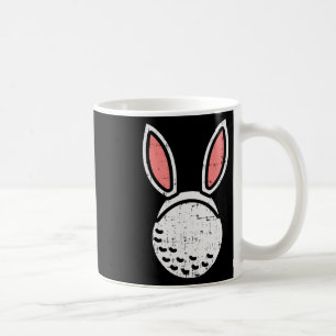 Golf Ball Bunny Ears Funny Golfing Easter Golfer G Coffee Mug