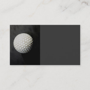 golf ball business card template original photogra