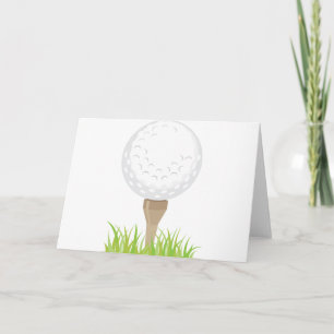 Golf Ball Card
