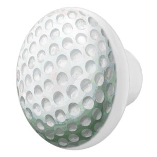 Golf Ball Ceramic Knob