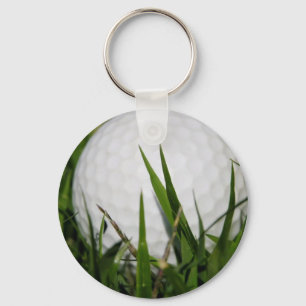 Golf Ball Design Keychain